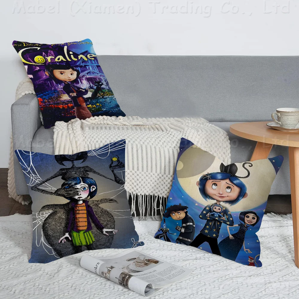 Аниме фильм C-Coraline подушка подарок украшение для дома и офиса спальня диван