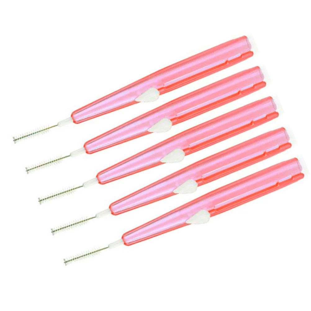 

Interdental Brush Push Slim Brushes Toothpick Flossing Cleaners Tool Floss Picks 60pcs ( )