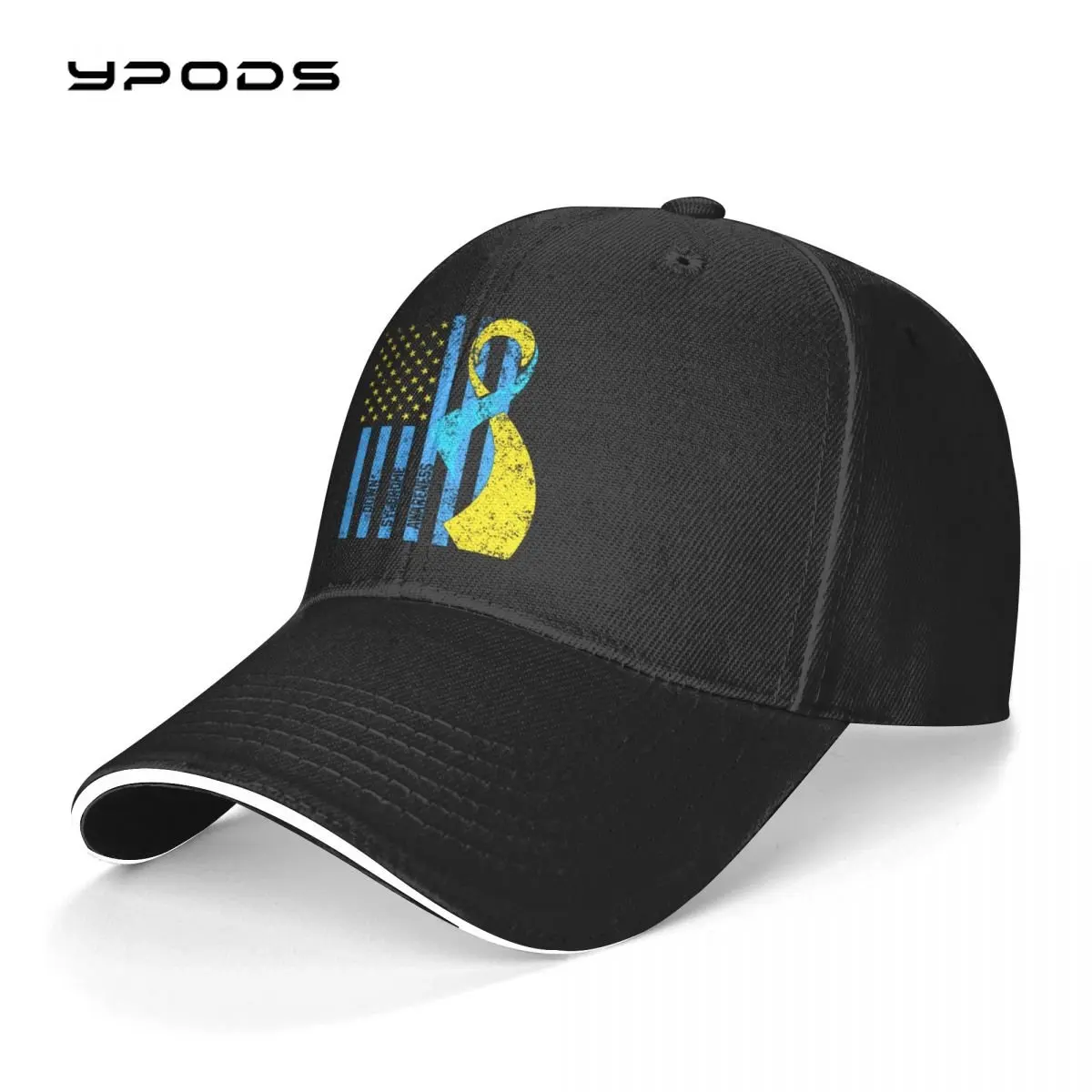 

Baseball Cap Men Down Syndrome Awareness Fashion Caps Hats for Logo Asquette Homme Dad Hat for Men Trucker Cap
