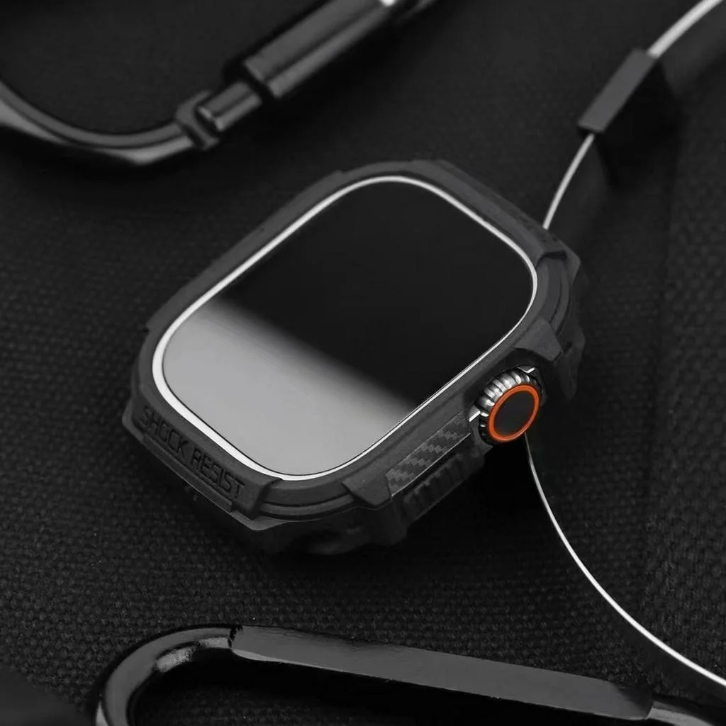 Защитный чехол Spigen Rugged Armor 2 gen для iWatch Ultra 49 мм Series 7/SE/6/5/4 45 41