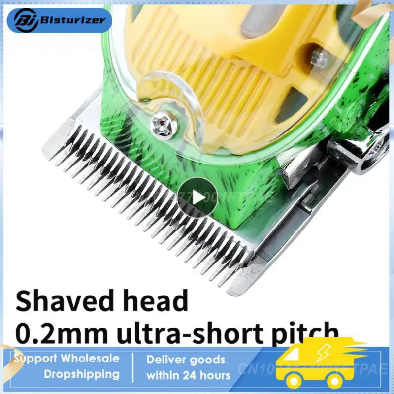 

1/2/3PCS Household Hair Salon Shaver Usb Charging Shaver Hair Salon Trimmer Head Electric Push Hair Hair Clipper