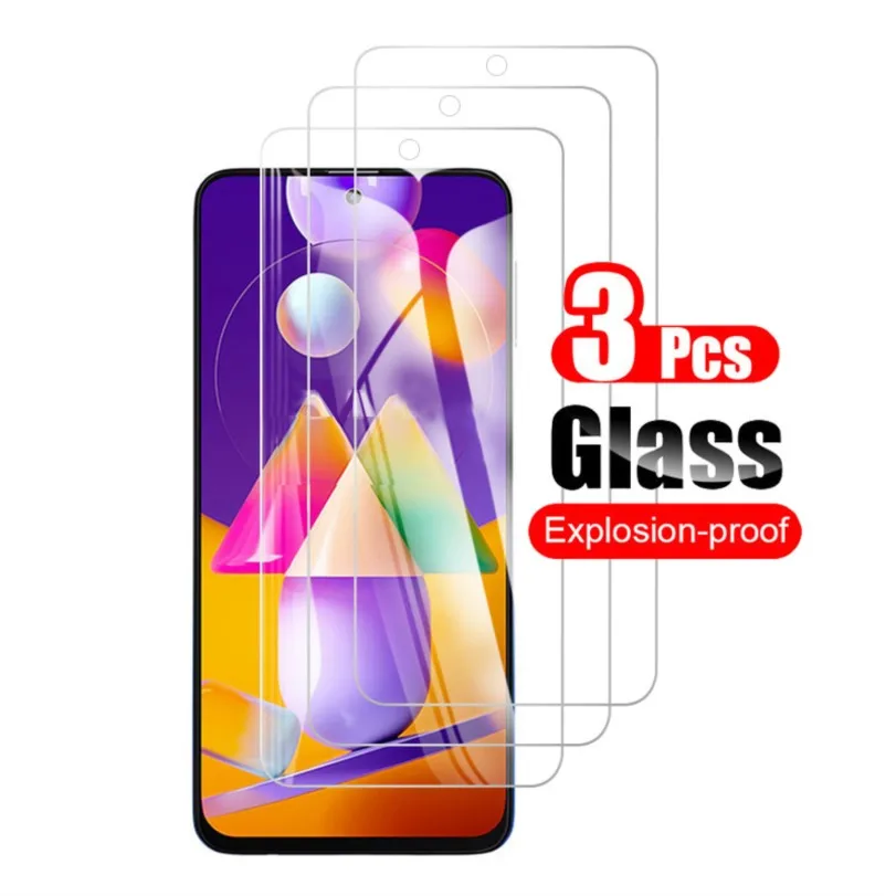 

Закаленное защитное стекло для samsung galaxy m31s, 3 шт.
