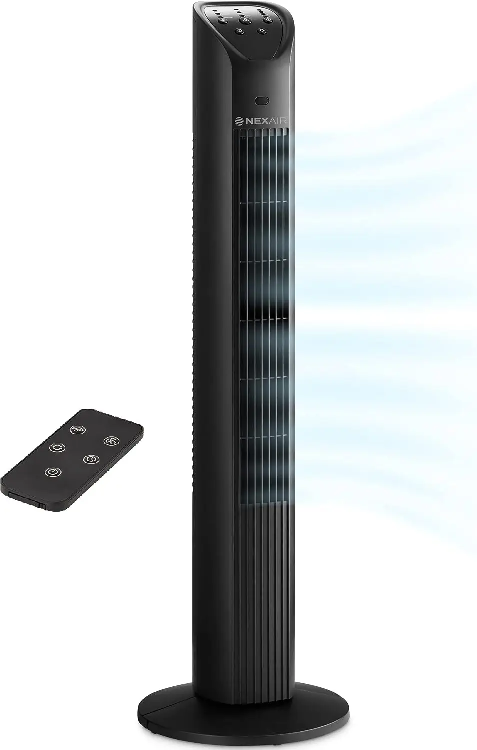 

Осциллирующий вентилятор, 3-скоростной портативный вентилятор с дистанционным управлением, тихий напольный вентилятор для спальни с таймером автовыключения 7,5 ч, м