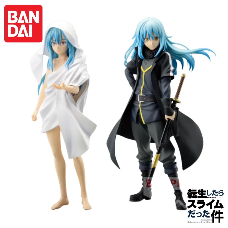 Фото В наличии Bandai Original Banpresto Otherworlder Vol 14, которые раз я перевоплотился в слизь, Rimuru Tempest, экшн-фигурки, игрушки №2