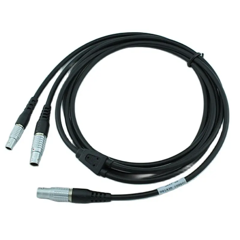 

734697 Cable Connect Leica Total Staion GPS to GEB171 Battery,Brand New GEV186 Y Cable
