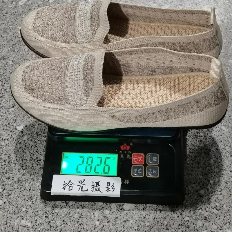 Женские сетчатые балетки на плоской подошве повседневные лоферы с квадратным