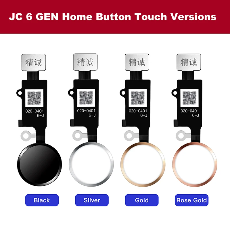 

JC 6th 3D Touch Return Home Button Fingerprint Flex Cable Universal For IPhone 7 8 8Plus Menu Key Back Function Button Replace
