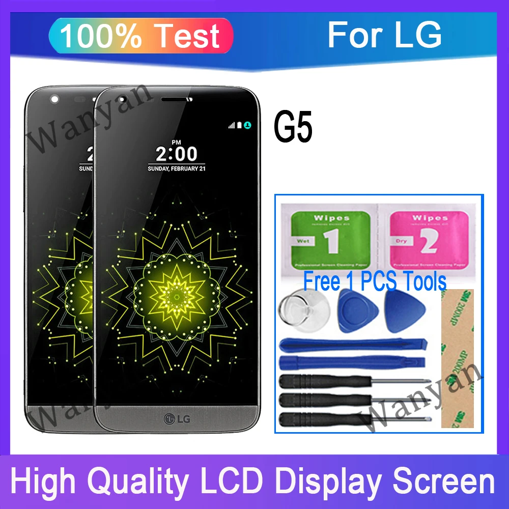 5.3" inch Original For LG G5 H850 H840 H860 F700 LCD Display Touch Screen Digitizer Replacement