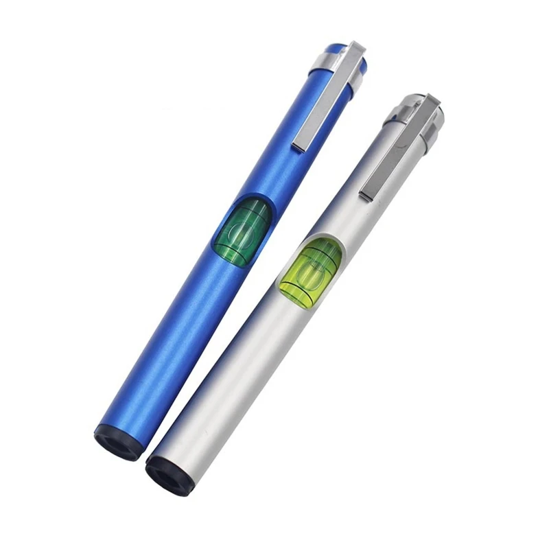 

Portable Bubble Spirit Level Pen Shape Bubble with Magnetic Slotted Cross Screwdriver for Electricians and Craftspeople