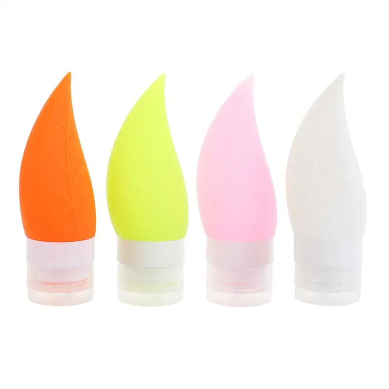 

4Pcs Travel Toiletries Separately Storage Silicone Bottles Body Wash Separate Bottles