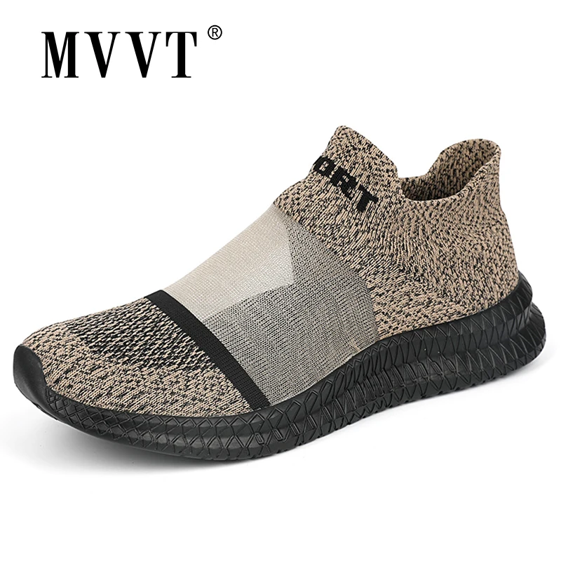 

Lightweight Men Sneakers Breathable Summer Shoes Women Casual Fashion Sock Shoe Transparent Elasticity Sole Mesh Walking Zapatos