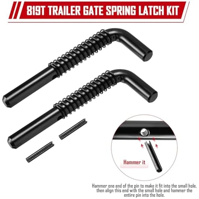 Для ручных хозяйственных прицепов сверхпрочные защелки для прицепа 819T железная