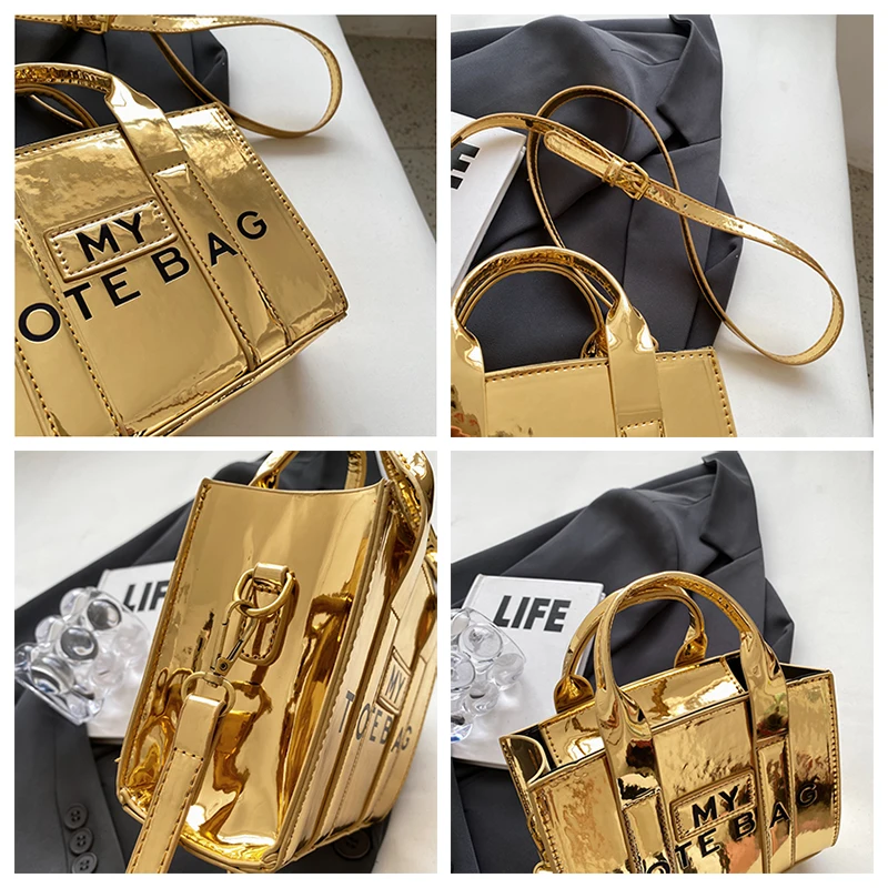 Luxury Designer Handbag Women The Tote Bag PU Leather Crossbody Bag for Women's Shoulder Bags Mini Capacity Travel Shopper Bags