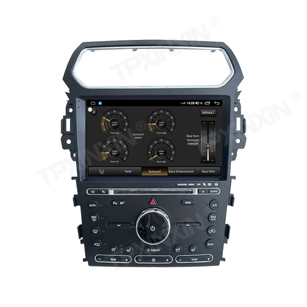 Автомобильный DVD-плеер для Ford Explorer 2011-2019 Android 10 GPS-навигация радио-плеер
