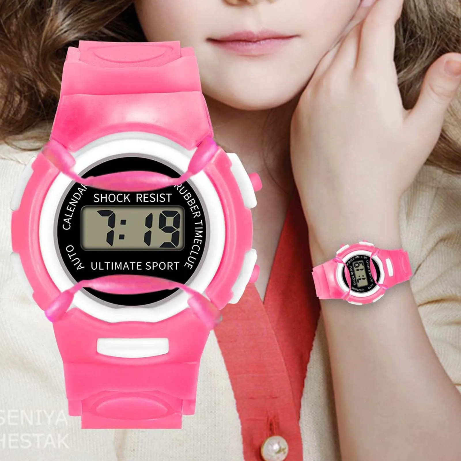 

Child Digital Multi-function Sports Boys Girls Watches Led Digital Kids Sport Watch Student Watches Gift Relogio