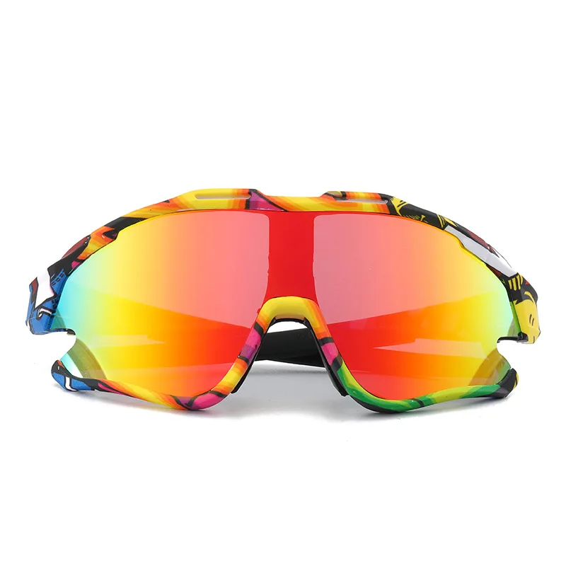 

Women's Colorful Sunglasses Road Riding Bike Eyewear Fashion Outdoor Sports UV Protection Goggles Fn*