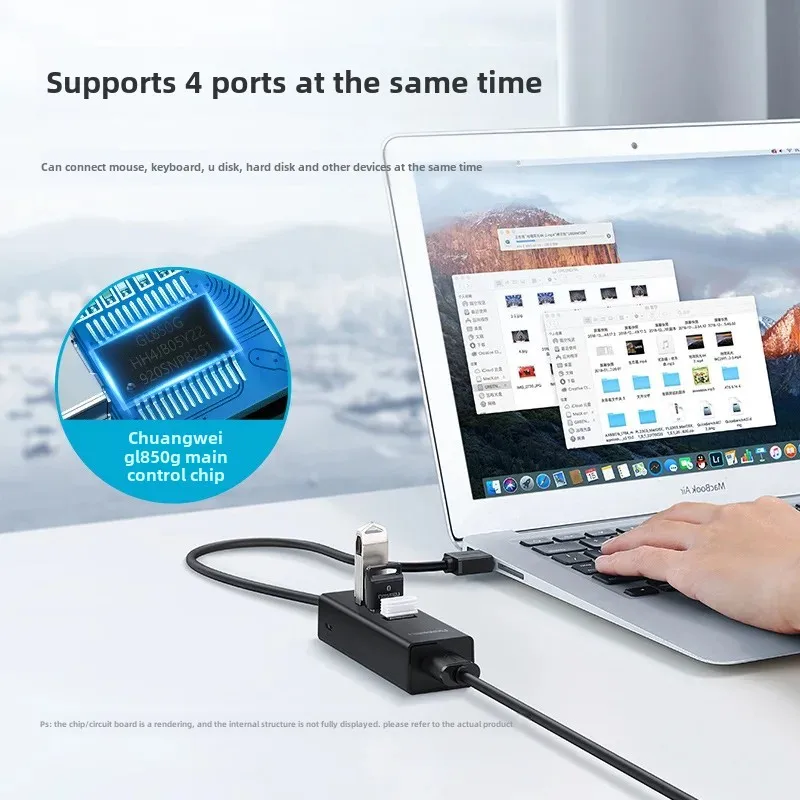 UGREENUSB HUB 2.0 Электронные аксессуары для мотоциклов с интерфейсом питания