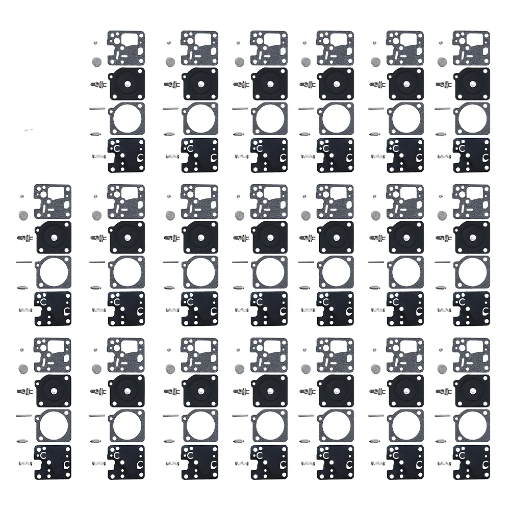 Комплект для ремонта Carb Diapragm 20 шт. триммеров Echo ES230 ES231 PB230 PB231 SRM230 замена OEM ZAMA RB-FA1