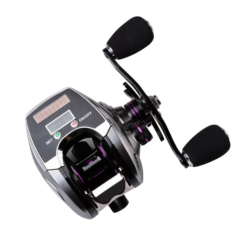 

Digital Display Fishing Reel Left Right Hand Low Profile Line Counter Fishing Tackle Gear High Speed Baitcasting Fishing Reel