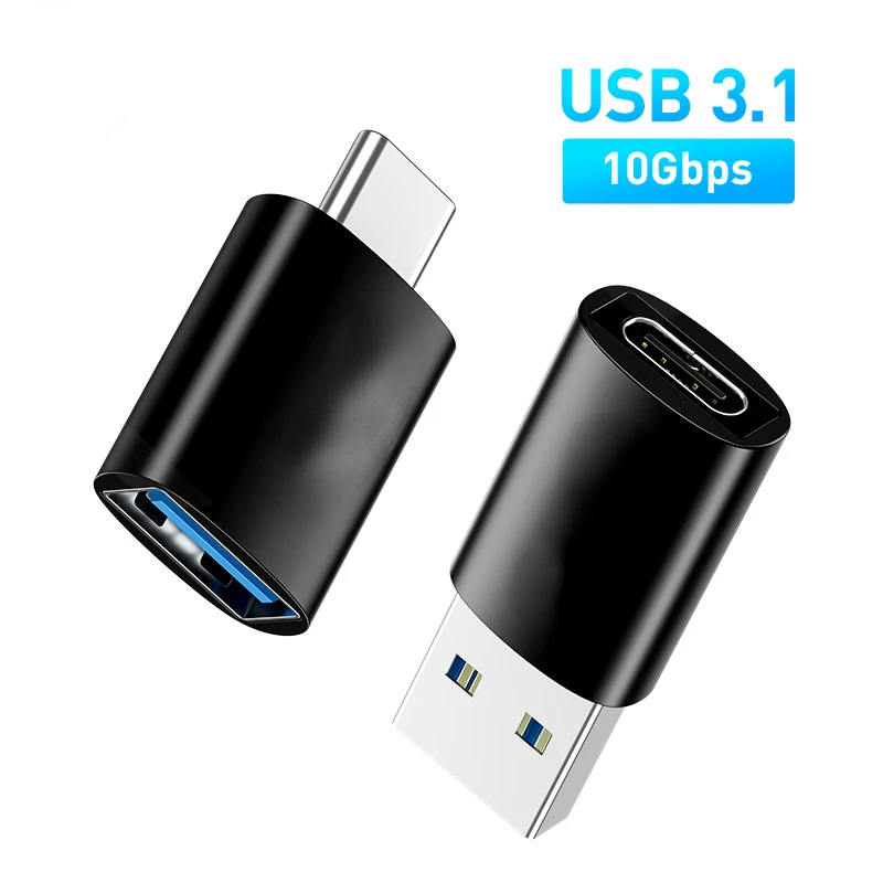 

USB 3.1 Adapter OTG Type C to USB Adapter Female Converter For Macbook pro Air Samsung S10 S9 USB OTG Connector