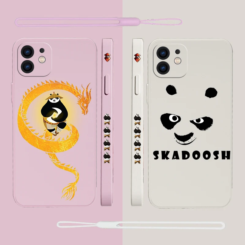

Kungs F-Fu Pandas Phone Case For OPPO Realme 7 8 9 7i 6i 6 C2 C11 V25 C21 C21Y 2020 RENO 2 3 4 Pro 4G FIND LITE with Hand Strap