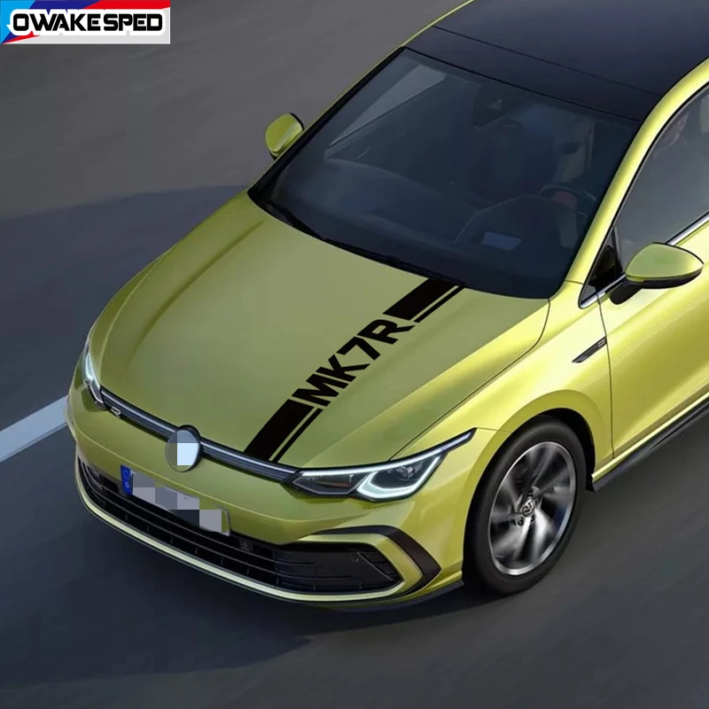 Спортивные полосы автомобильный капот наклейка Автомобильная крышка двигателя