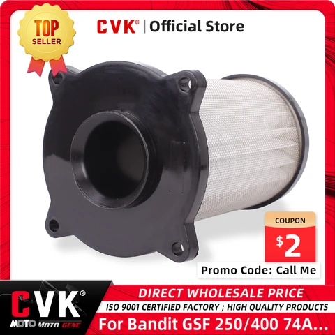 Сменный элемент воздушного фильтра CVK для Suzuki GSF250/400 Bandit250 74A 75A 77A 79A GSF Bandit400