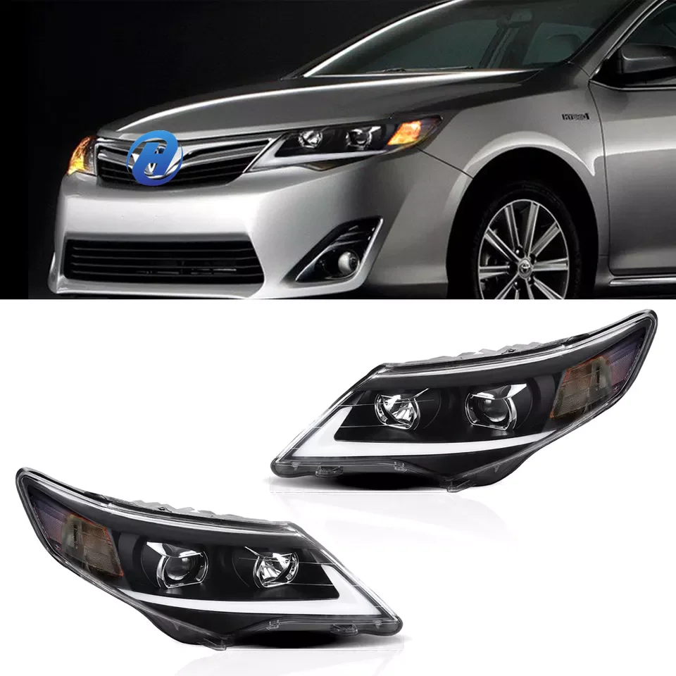 

Car Styling Headlight For Toyota Camry 2012 2013 2014 LED Daytime Running Lights Head Lamps Projector Front Lamps Assembly