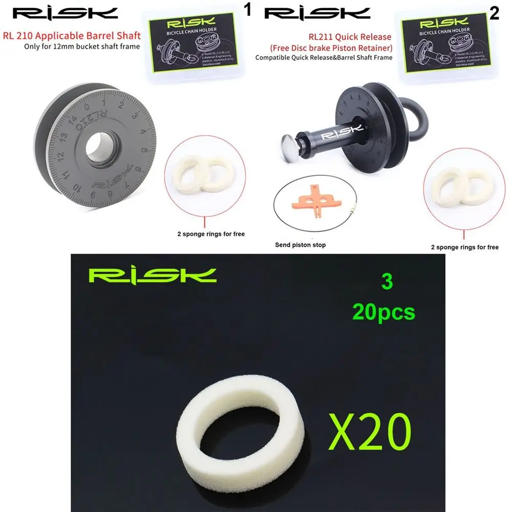 Держатель для чистки велосипедной цепи с быстроразъемным рычагом ствола/ведра 12