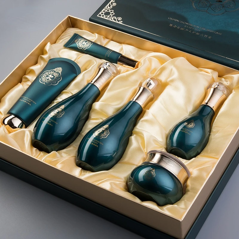 

New Skin Care Six Piece Hydrating Set Gilt Craftsmanship Like A Beautiful Use After Sun Skin Rejuvenation Facial Skin Care Set