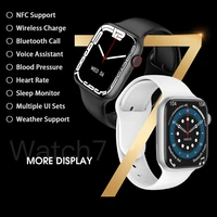 2022 original iwo w27max w27 pro smart watch with nfc wireless charger aluminum series 7 waterproof smartwatch for dropshipping