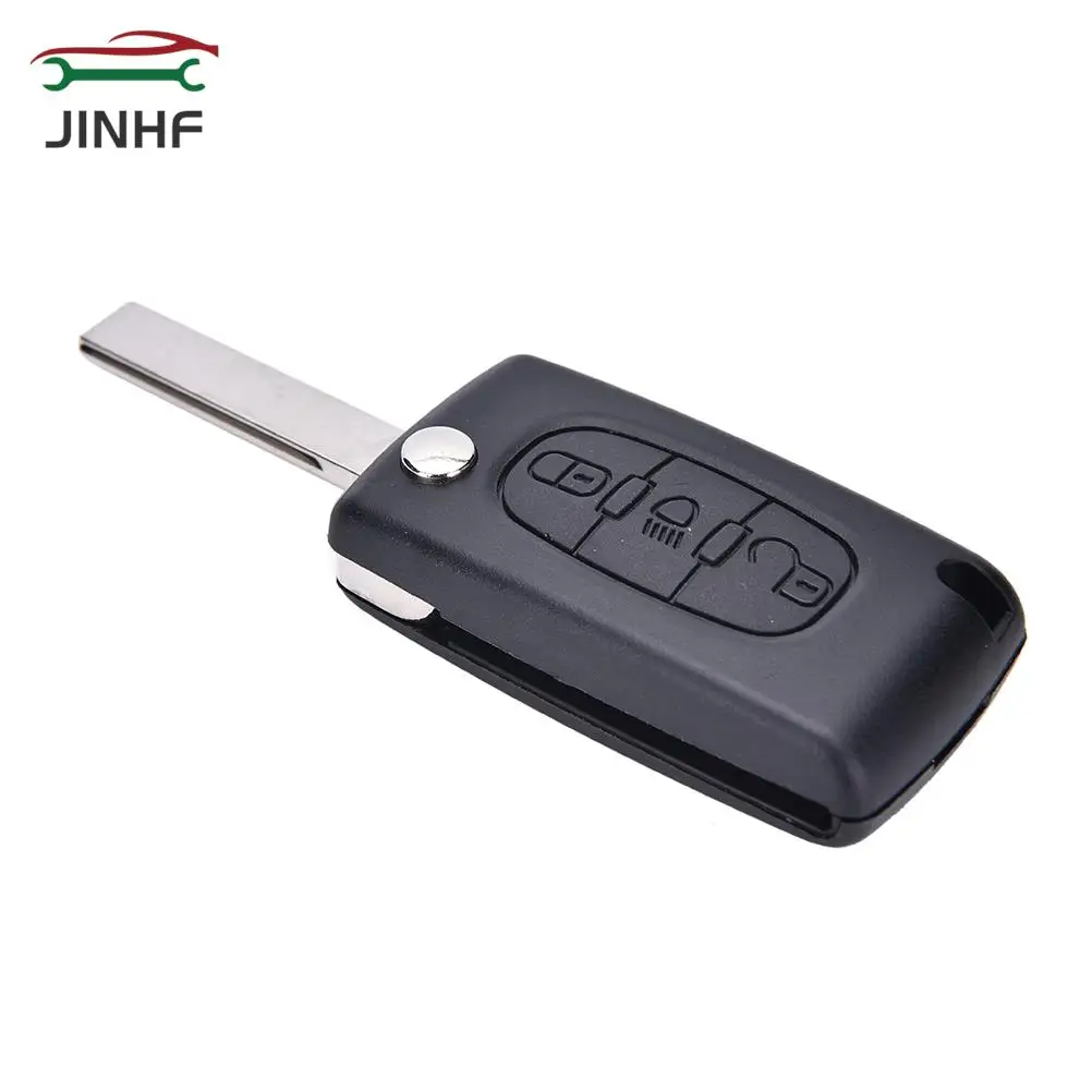 

Hot sale Flip Key 3 Buttons Remote Case Fob Shell For Citroen C4 Picasso CE0536