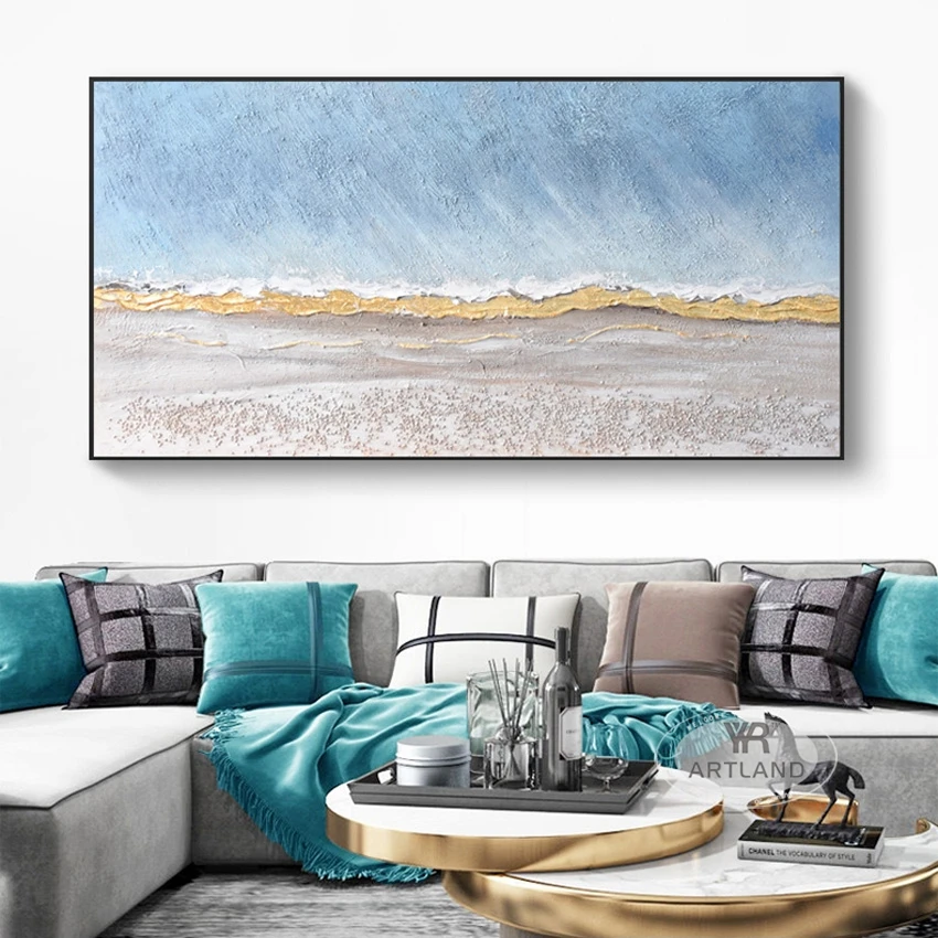 

Скандинавский настенный художественный Декор Картины Ручная роспись Абстрактная масляная живопись на холсте Висячие картины роспись для гостиной спальни