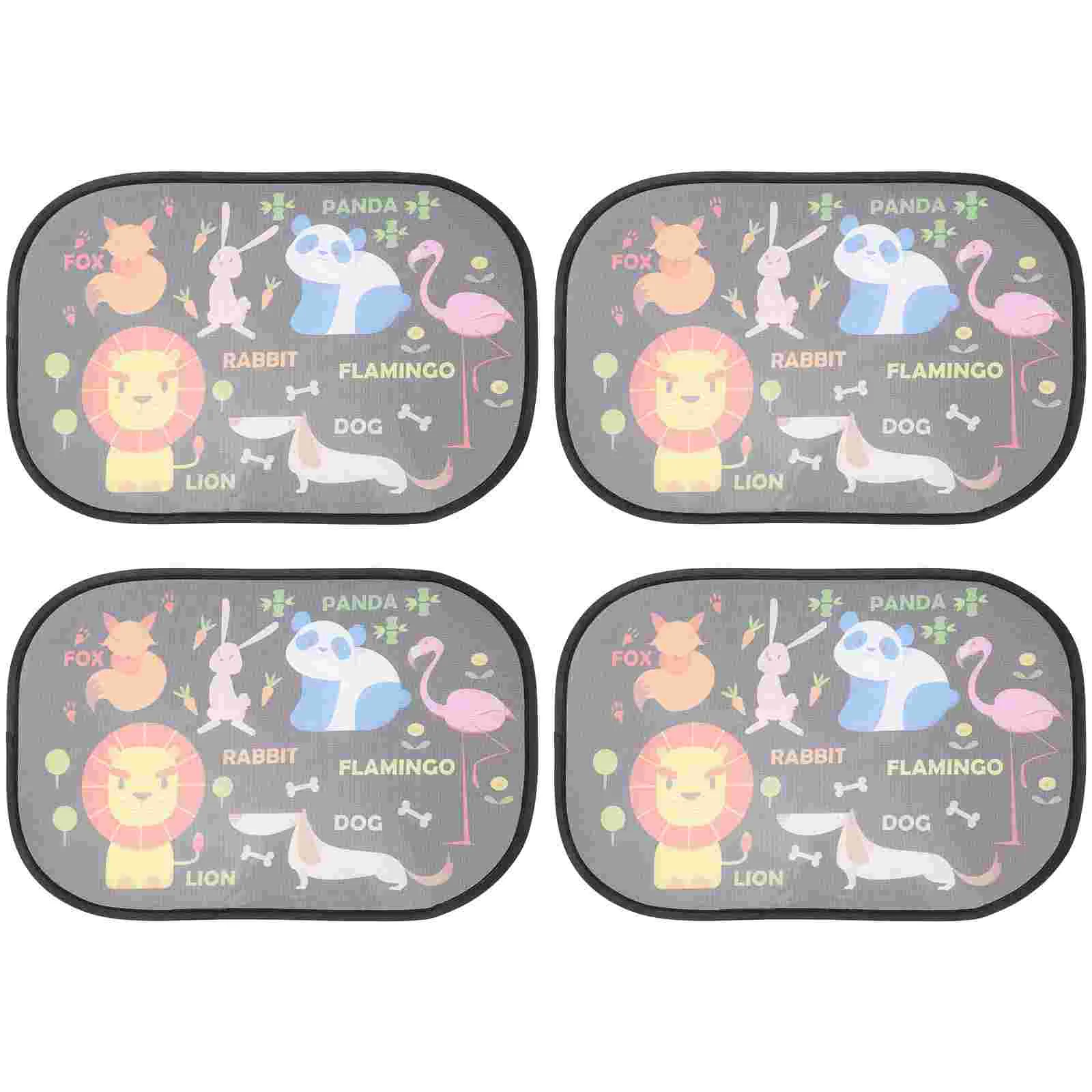 

4 Pcs Car Sun Visor Side Window Shade Baby Automotive Sunshades Awning Windows Visors Kids