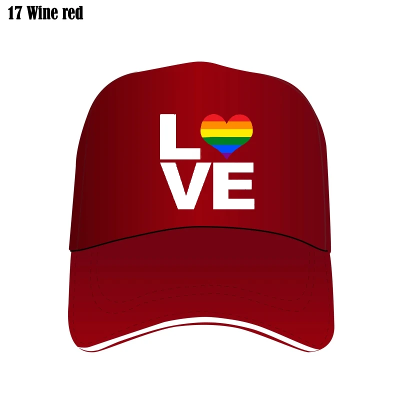 

Регулируемая шляпа с надписью «Make Love Pride»