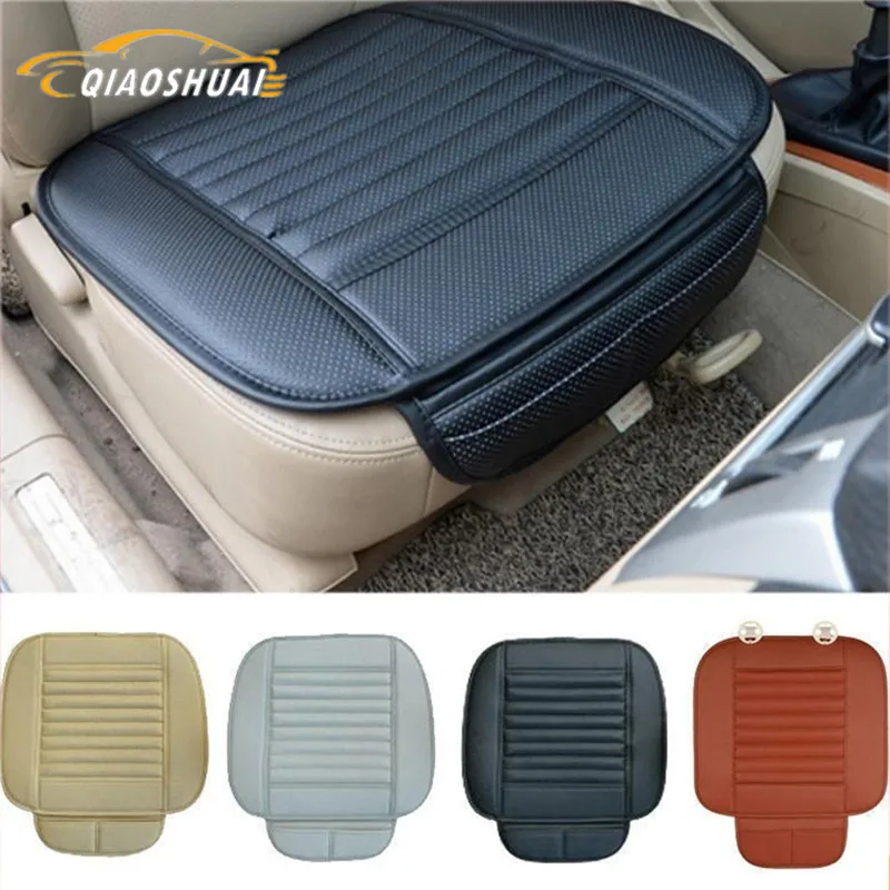

Four Season Seat Cover PU Leather Car Seat Cushion Automobiles Seat Cover Universal Car Chair Protector Pad Mat Auto Accessories