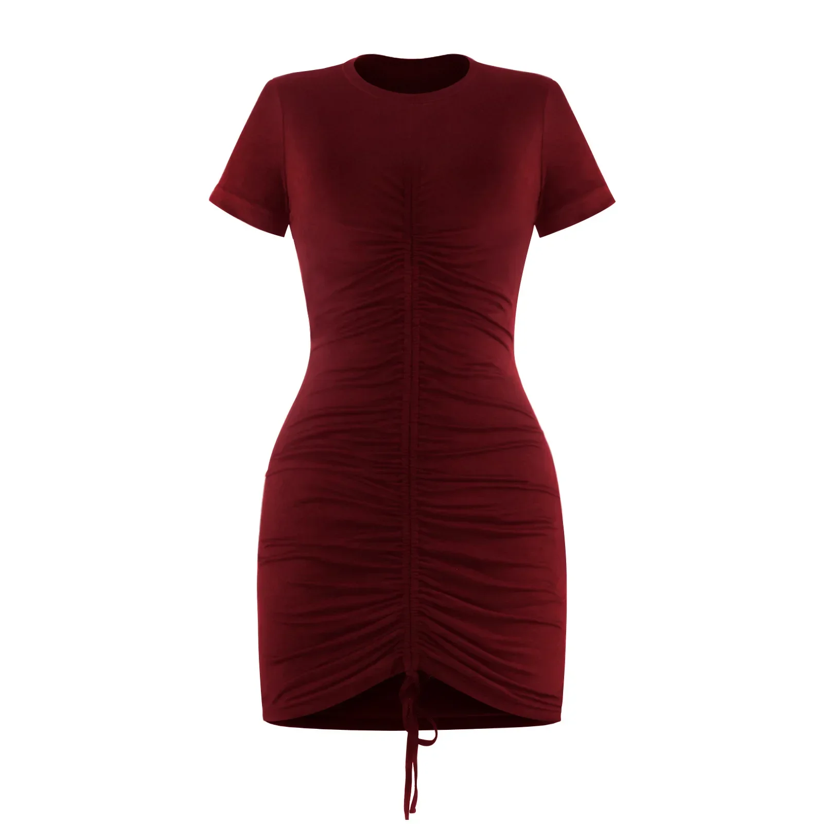 

Новинка 2022 летнее платье для беременных с коротким рукавом и кулиской gray22