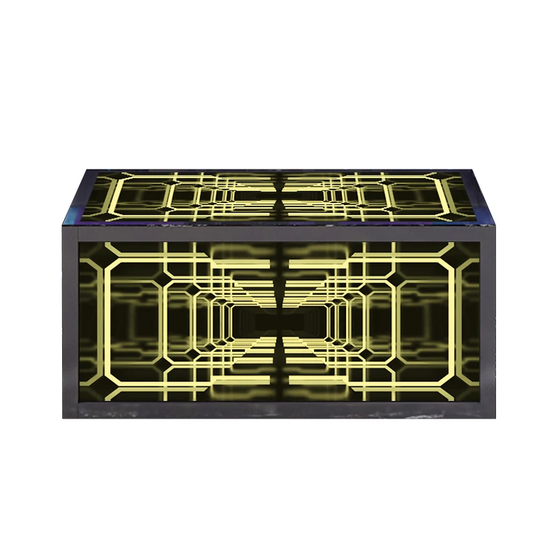 Журнальный столик KTV светящийся специальный закаленный стеклянный для винного