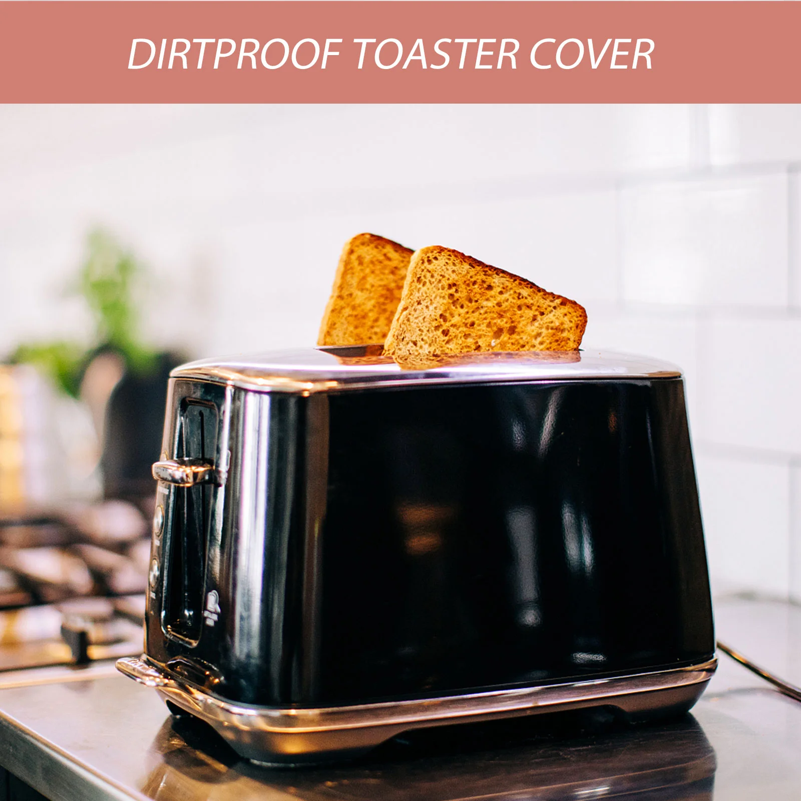 

Dirtproof Toaster Cover Bread Machine Protector Appliance Dirt-proof Cover Kitchen Toaster Cover