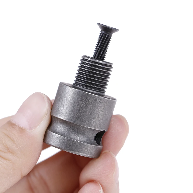 

1PC 1/2'' Drill Chuck Adaptor For Impact Wrench Conversion 1/2-20UNF With Screw M03 Accessories