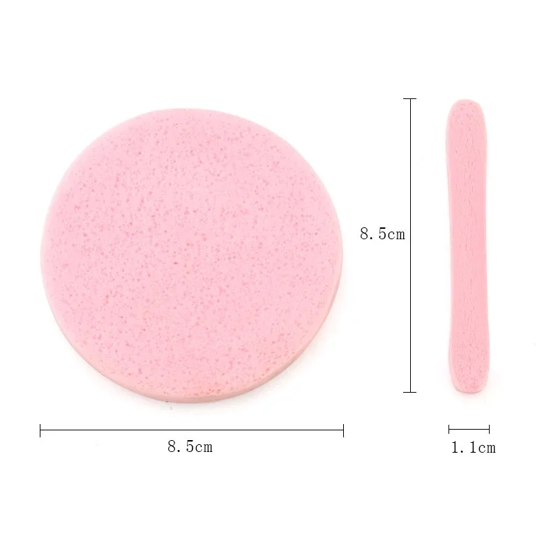 12 шт./пакет сжатые губки для лица пуховка мытья многоразовые снятия макияжа