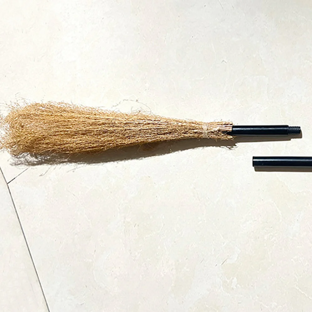 

Witch Accessories Adult Costumes Halloween Cosplay Supply Wooden Broom Prop Home