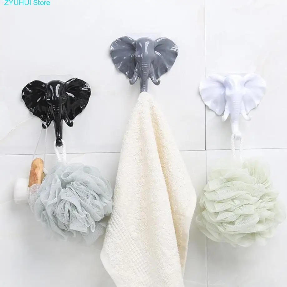 

Multi-purpose Elephant Hook Wall Coat Keys Bags Clothes Hook Household Decor Hooks American Style Wall Decor Hooks