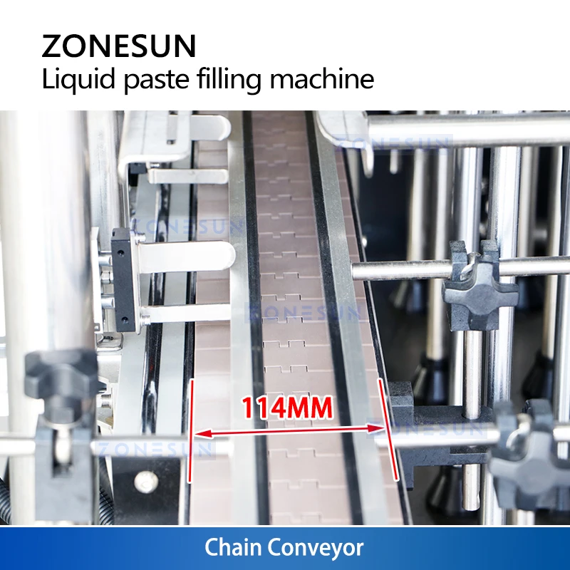 Машина для розлива двойной системы Zonesun машина наполнения жидкостью толстой