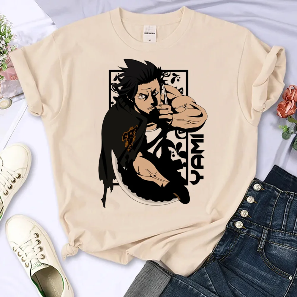 

Black Clover tshirt women graphic comic anime t shirt female funny anime designer clothes