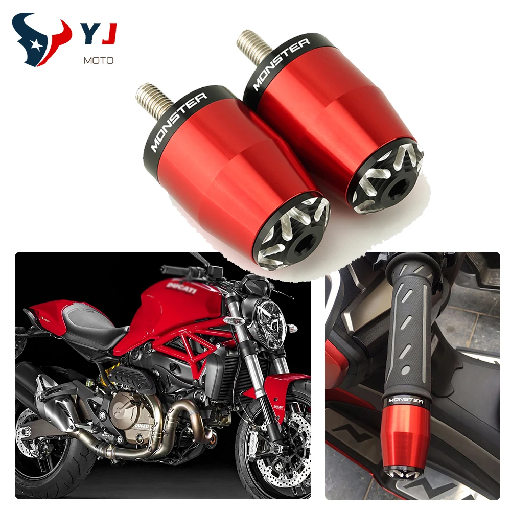 

Для Ducati MONSTER 400 620 695 696 796 821 1100 12007/8 ''22 мм аксессуары для мотоциклов с ЧПУ ручки руля Торцевая крышка