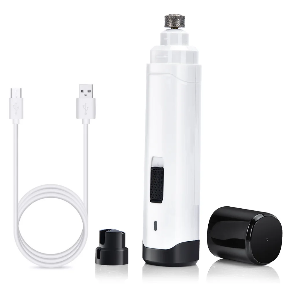 Перезаряжаемый Электрический триммер для когтей домашних животных простой уход