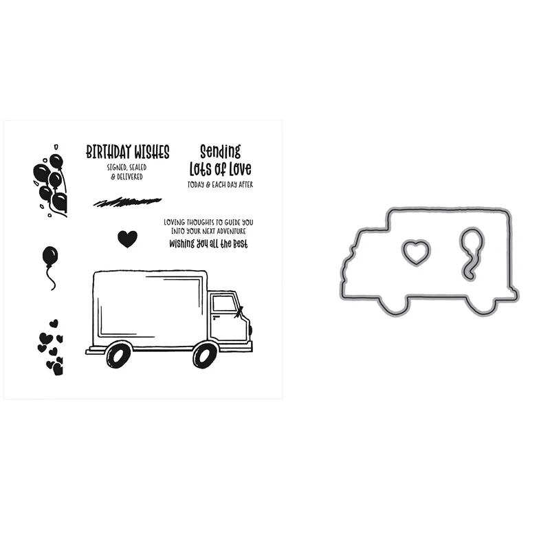 

Лучшая доставка набор штампов и штампов доставка грузовиков чувства прозрачные штампы для самостоятельного изготовления кредитных карт 20A