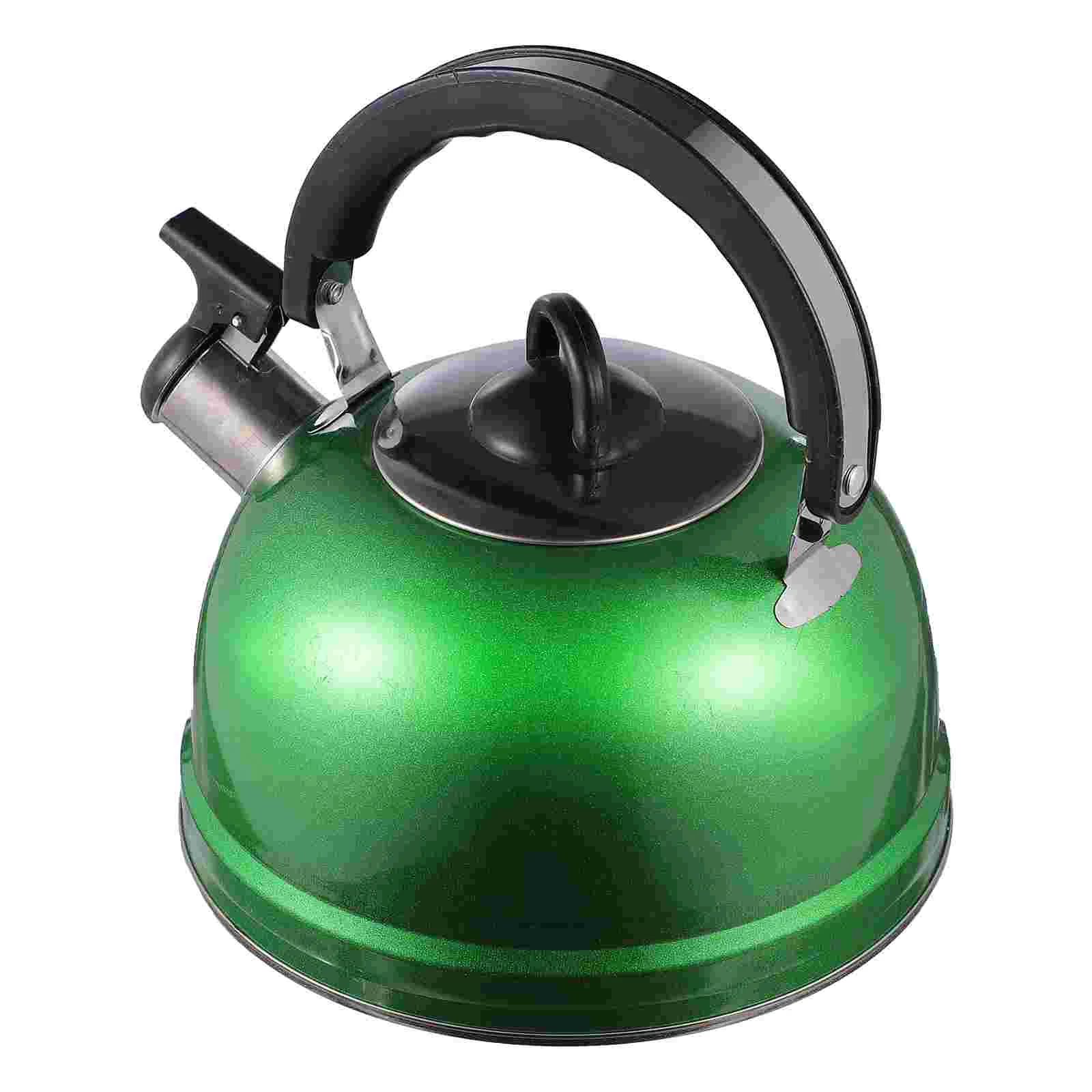 

1pc Home Teakettle Stovetop Teapot Kettle Stovetop Gas Stove Teakettle Stainless Steel Stovetop Kettle Whistling Teapot
