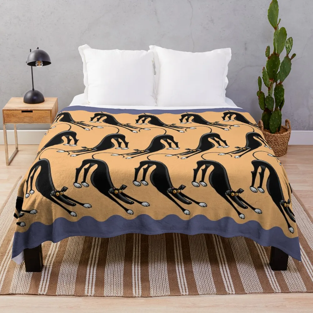 

Bowdown pattern Throw Blanket flannel large fluffy plaid